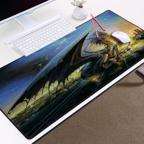 Mairuige the beautiful cool dragon Mousepad Huge Monster dragons Large Size Big pc computer game Table mouse Mice gaming Mat