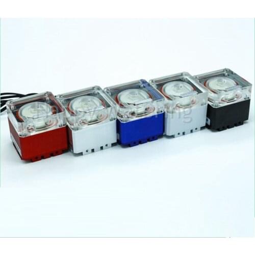 Muticolor Super Quiet DC Mini Water Cooler with 4M Lift Professional for Computer Water Cooling+ RGB Module
