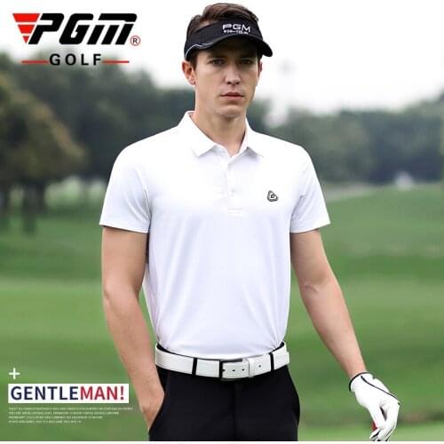 Men New Golf Shirts Outdoor Sports Short Sleeve Golf Shirt Badminton Running Soccer Jerseys Shirts High Quality D9120