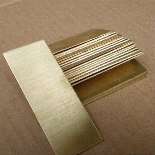 99.9% purity copper metal sheet plate Nice Mechanical Behavior and Thermal Stability 1.5x200x200mm 1pcs Brass Copper