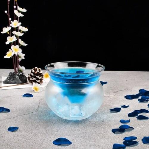 Instagram Hot DIY Ice Martini Glass Set Bar Cocktail Cup Characteristic Restaurant Molecular Gastronomy Container Smoothies Mug