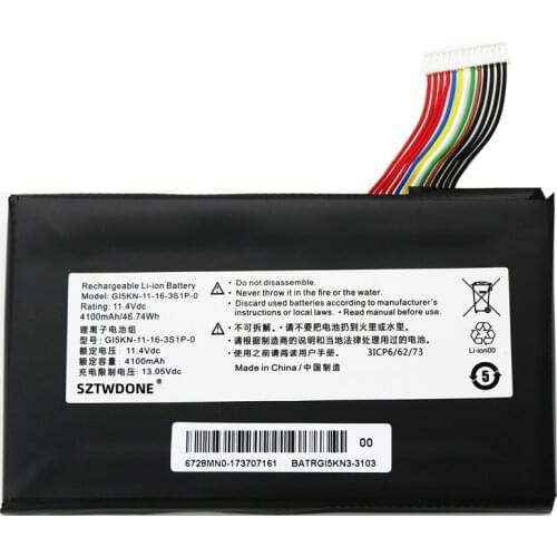SZTWDONE Laptop battery For shinelon T50TI-781S2NGI5L002 T50-581S1N GE5S02 GI5KN- 00-13-3S1P-0