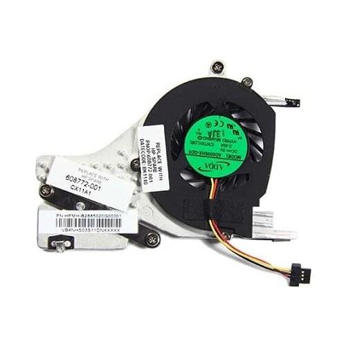 Silent laptop cpu cooler fan for HP CQ10 MINI 210 MINI 110 MINI 210-1000 MINI 210-1100 110-3000 series P/N:AD5005HX-QD3