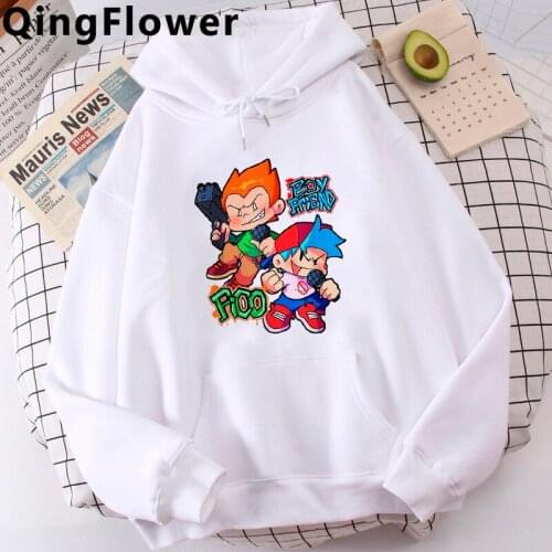 Friday Night Funkin hoodies male printed graphic Oversized harajuku men sweatshirts hoody graphic