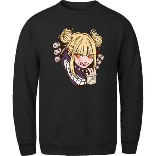 Japanese Anime Sweatshirt For Mens Casual Male Hoodie Vintage Standard Outwear Pullovers Homme 2020 New Winter Supoleron Hombre