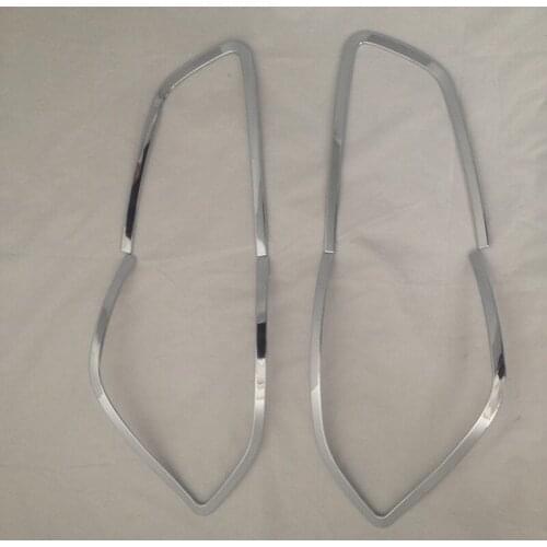 For Ford Ecosport Rear lights Cover Trim Tail Lamp Decoration 2013 to 2015 ABS chrome Car-styling Accessories