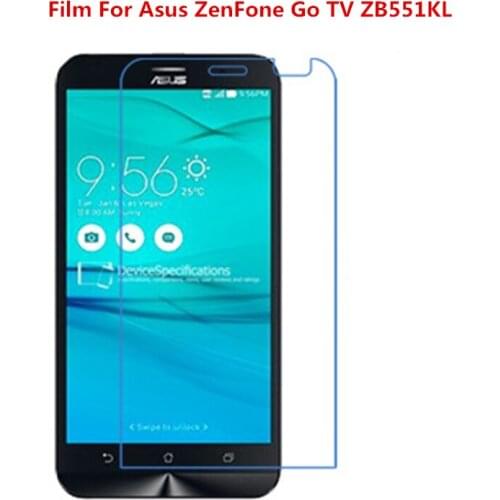 1/2/5/10 Pcs Ultra Thin Clear HD LCD Screen Protector Film With Cleaning Cloth Film For Asus ZenFone Go TV ZB551KL