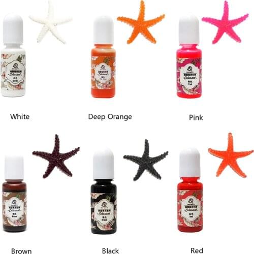 14 colors Epoxy Resin Pigment UV Resin 10g Coloring Dye Colorant Resin Pigment DIY Handmade Crafts Jewelry Making Tools Set