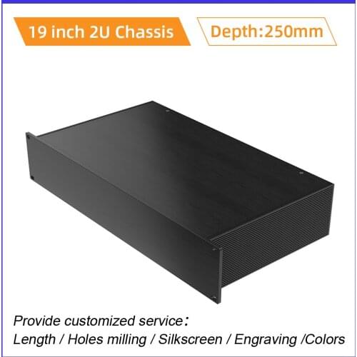 19Inch Electrical Instrument Chassis Manufacture Project Box Custom service Cnc Machining C05A