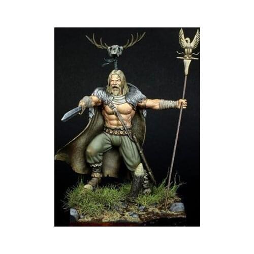 75mm resin character model magical legendary character Arminius Eagle Nightmare GK white model figure