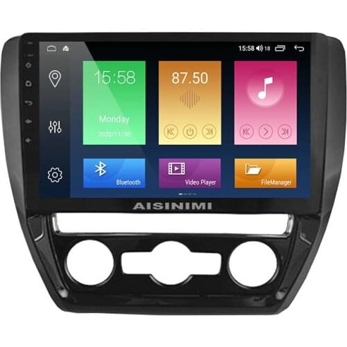 AISINIMI Android 10 Car Dvd Player navigation For VOLKSWAGEN JETTA 2016 Car Audio Gps Multimedia Stereo Monitor