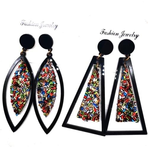 Free Shipping!!Newest Acrylic Stud Earrings