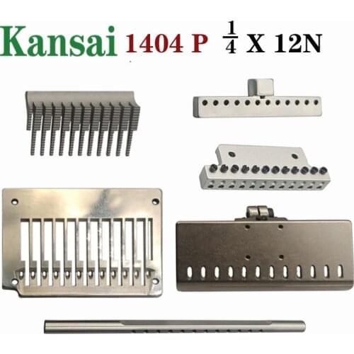 Sewing Machine Parts for Kansai 1404P 1/4 X 12N Separate Multiple Needles Gauge Set
