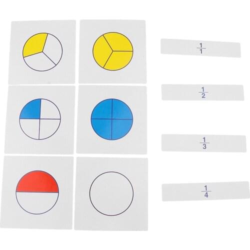 Baby Toys Circular Mathematics Fraction Teaching Aids Board Toys