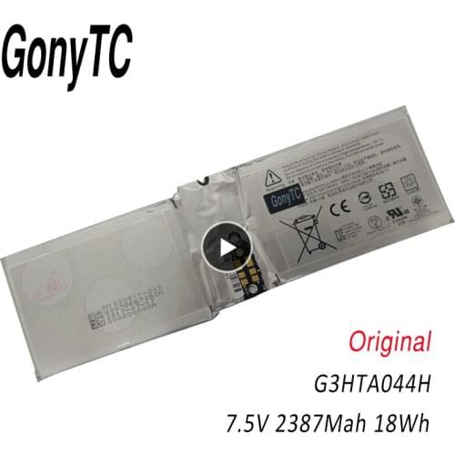 GONYTC G3HTA044H DAK822470K Laptop Tablet Battery For Microsoft Surface BOOK 1 1703 1704 1705 Screen Battery G3HTA020H 2387MAH