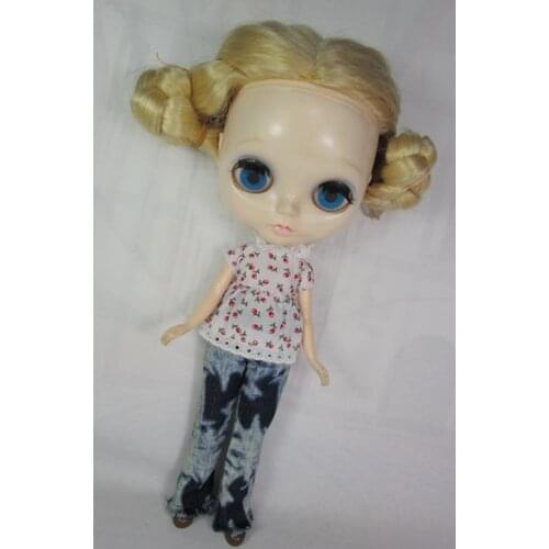 Licca doll clothes Blyth Doll Clothes Outfit Short Dress Daily Casual Wear For 1/6 Blythe Accessories Girl`s Toy Gifts