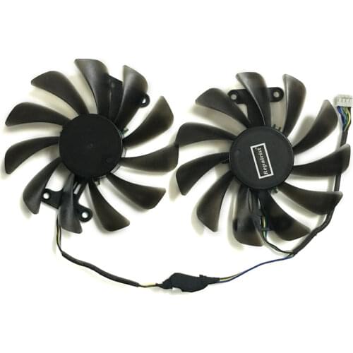 Graphics Card fan GALAXY GTX1070Ti GPU Alternative Cooler For ELSA GeForce GTX 1070 GTX1080 8GB GLADIAC Card As Replacement