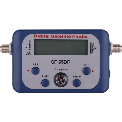 Searching Mini Digital Satellite Finder Strength Radio LCD Display TV Signal Meter Accurate Tester Automatical Electronics