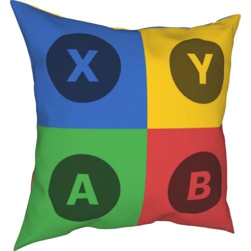 Gamepads pillow cases Video game Gamer Controller Gaming pillows Coverage Creative decorative cushion cover for living room