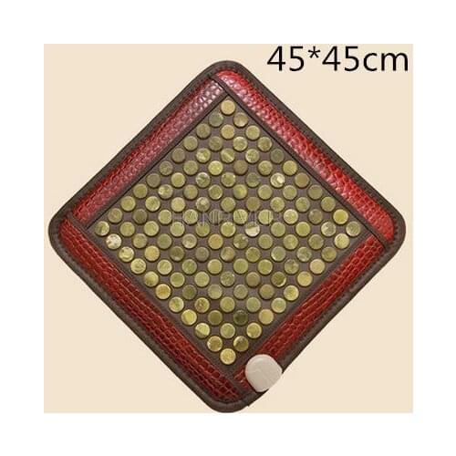 New fashion home massage cushion chair cushion heating pad germanium stone cushion tomalin ochre buffers office