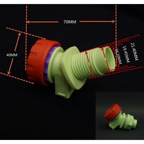 Tap Knob Type Plastic Outdoor Water Faucet Tap Replacement For Water Tank Bucket Wine Juice Bottle Outdoor Water Faucet Tap