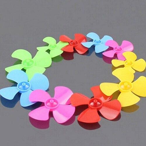 3pcs Four Leaves Plastic Propeller Screw For Model Ship Boat Aircraft new arrival 60mm