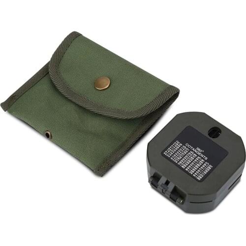 Portable High Precision Military Compass Outdoor Survival Camping Hiking Equipment Flexible Induction Dampened Needle