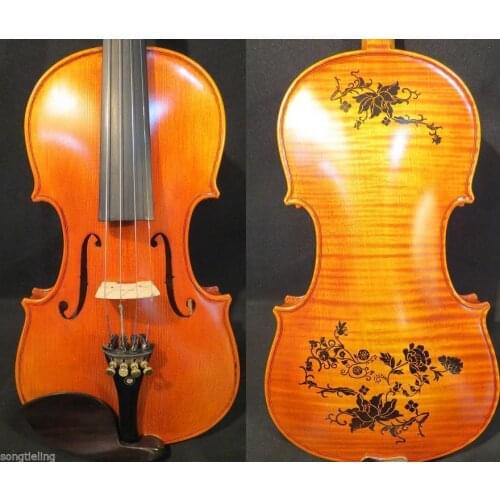 Strad Style SONG Brand Master Inlaid violin 4/4,huge and powerful sound #10163