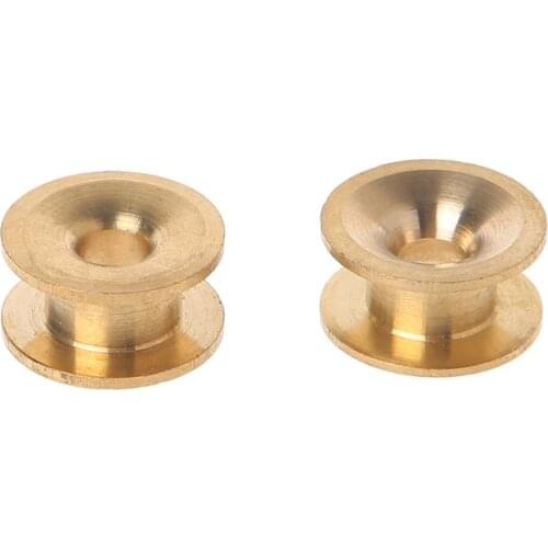 2Pcs Brass Trimmer Head Eyelet Garden Tool Part Strimmer Line Retainer Universal
