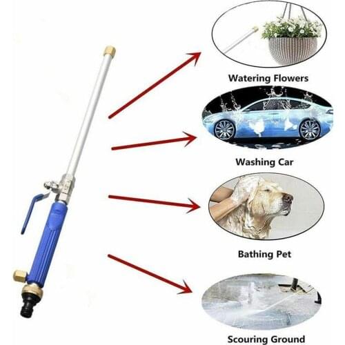 Car High Pressure Power Water Gun Washer Spray Water Garden Cleaning Nozzle Jet Watering Home Hose Sprayer Tool Sprinkler W