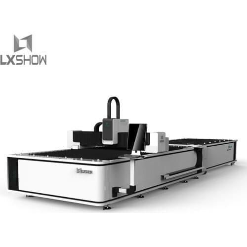 Two table Exchanged sheet metal fiber laser cutter/steel metal cutting fiber laser machine