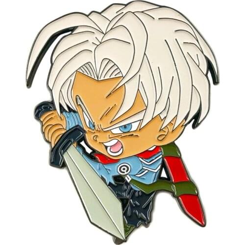 Japan Comic Figure Torankusu Brooch Anime Cosplay Lapel Pins Fashion Enamel Jewelry Gift for Friends Cartoon Fans New