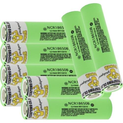 Charger 18650 battery 3400mah li-ion batteries ncr18650b 3.7V lithium akkumulator rechargeable Moscow warehouse fast delivery