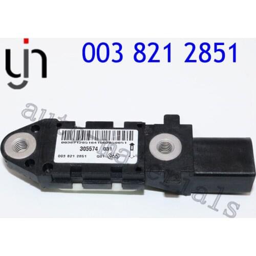 0038212851 New Front Impact Crash Sensor For W211 W219 W212 W199 R171 R230 SL550 SLK300 OEM 003 821 2851