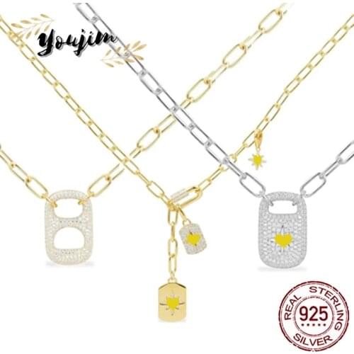 2021 August New 925 Silver Zircon Necklace Women Luxury Fashion Monaco Exquisite Jewelry Gift