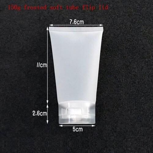 50pcs 10g 30g 40g 50g 80g 100g 120g 150g 200g Soft Tube Empty Cosmetic Containers For Cream Lotio Empty Cosmetic Soft Tube