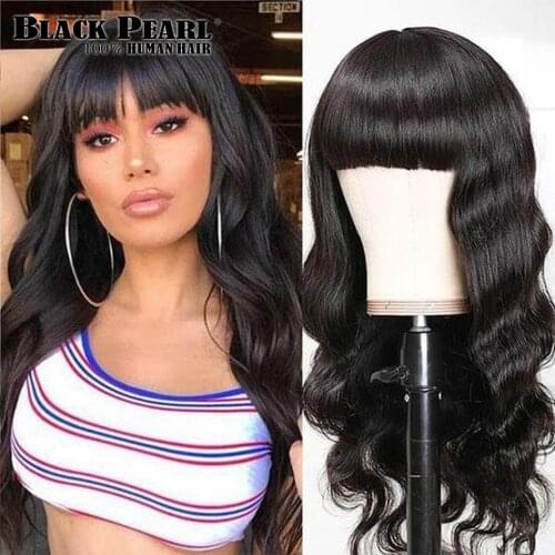 BLACK PEARL Colored Wigs