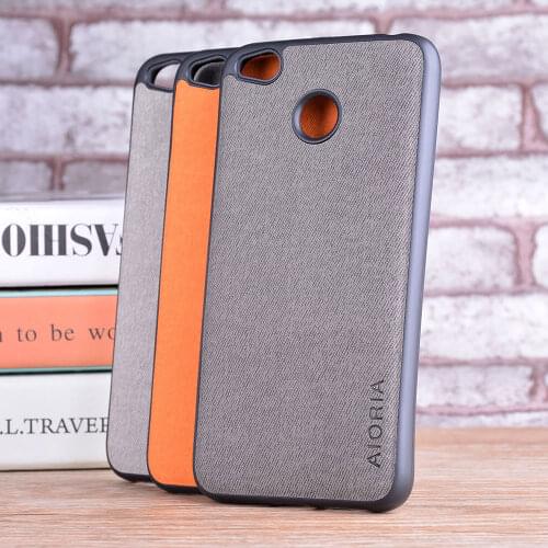Case for Xiaomi Redmi 4X coque Luxury textile Leather skin soft TPU hard phone cover for Xiaomi Redmi 4X case