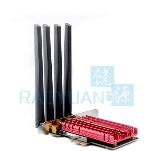 Dual band AC1900 Broadcom BCM94360 Wireless 802.11AC WIFI Adapter Desktop Wifi PCI Express Card For Mac OSX+ PC/Hackintosh Win10