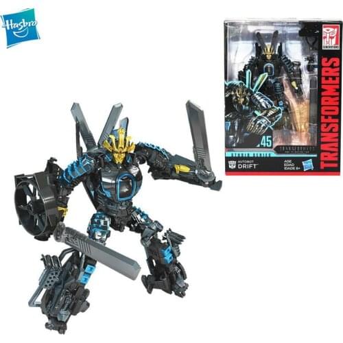 Hasbro Transformers Toys Studio Series 45 Deluxe Class Age Of Extinction Movie Autobot Drift Action Figures For Collection
