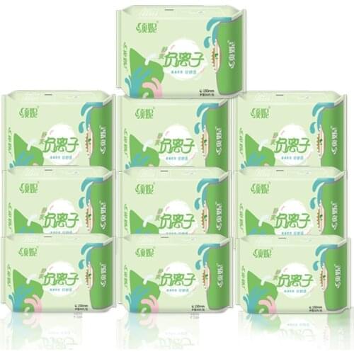 300pcs=10packs Anion Sanitary Napkin for Women Napkin Sanitary Tampons Kill Bacteria Anion Pad with Daily Use Anion Hygienic Pad