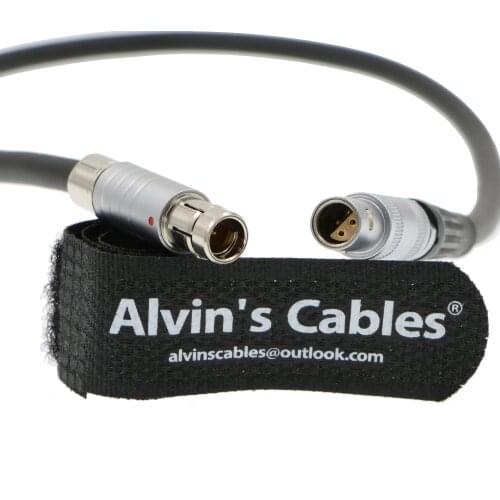 Alvin’s Cables 3 Pin male fischers Cable for ARRI Heden Cmotion COMPACT Remote Start Stop Record