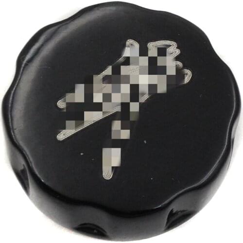 Aftermarket free shipping motorcycle parts Billet oil Fluid Reservoir Cap for Suzuki 1999-2012 Hayabusa GSXR 1300 Black