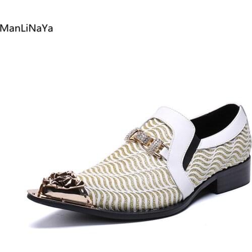ManLiNaYa Mens Oxfords
