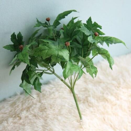 Fashion Simulation Plant Leaf Home Garden Party Decoration Photography Props Office Hotel Decorative DIY Plant Wall