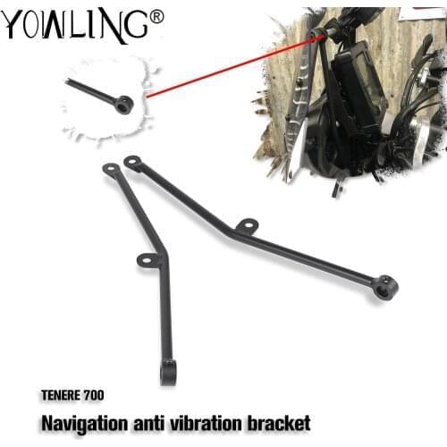 Motorcycle Anti-Bobble-Head Avigation Anti Vibration Bracket For Yamaha Tenere 700 T7 RALLY XTZ700 XT700Z Tenere 2019 2020 2021