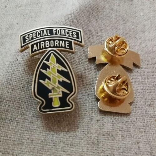 Newest SPECIAL FORCE AIRBORNE PINS BROOCHES FOR US ARMY PINS OF CLOHING SHOES BAGS CLOTHING JACKET VEST BADGES HOOKERS BUCKLES