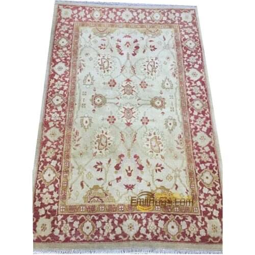 Original single export Turkish handmade carpets OUSHAK Ozarks pure wool carpet 20 4x6 gc47zieyg28