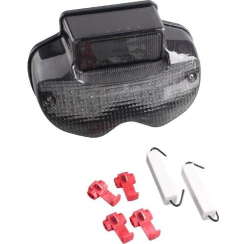 Turn Signal Light Integrated LED Motorcycle Rear Taillight For Suzuki Bandit 600 1200 2000 2001 2002 2003 2004 2005 E-Mark