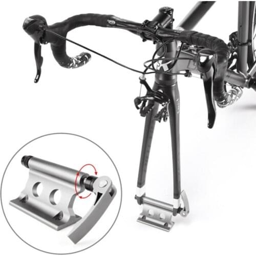 Drop Bicycle Front Fork Quick Release Fixed Clip Luggage Rack Car SUV Modified Portab Black Yellow Silver Bicycle Accessories
